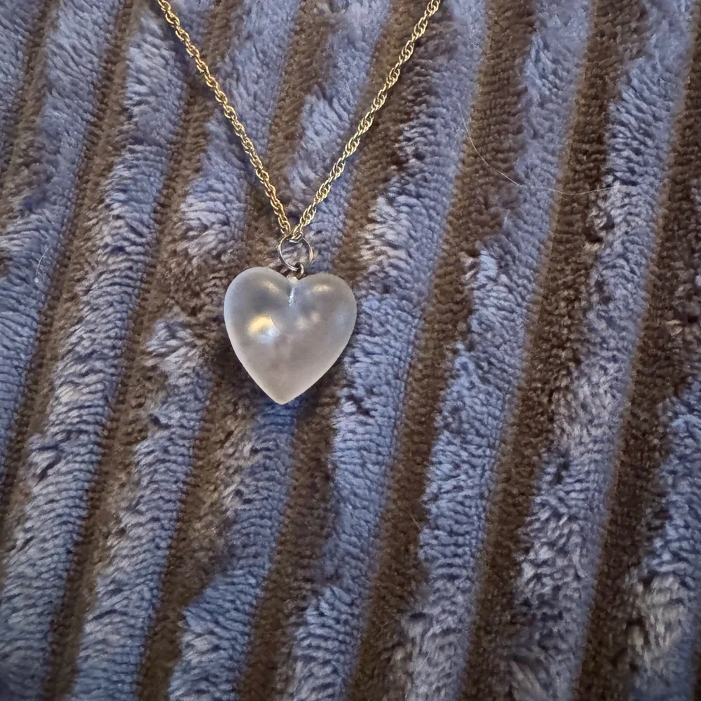 Elegant Gold and Silver Heart Pendant Necklace